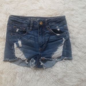 American Eagle High Rise Shorts